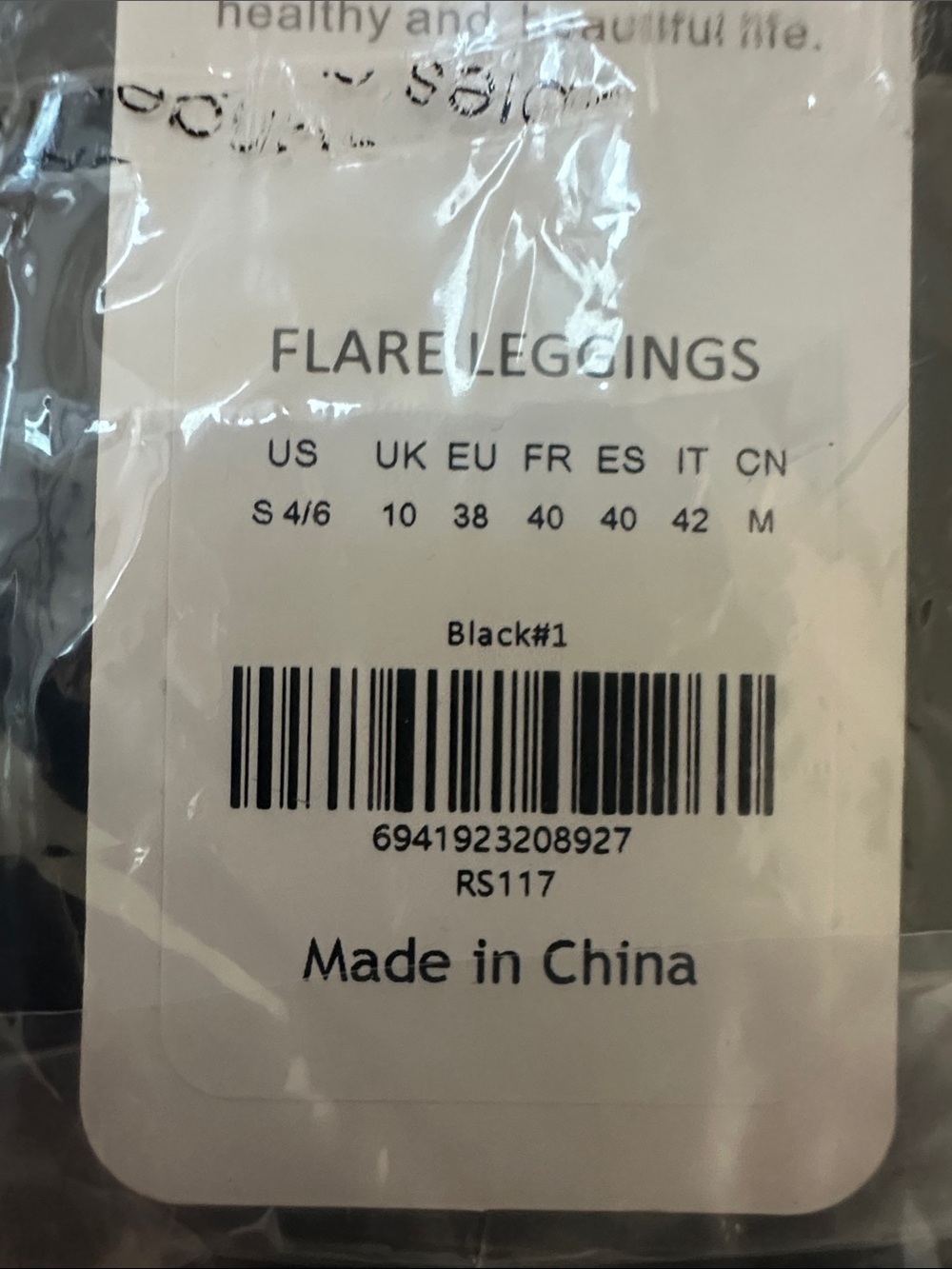 Butterluxe High Rise Flare Legging 23" - Picture 5 of 5